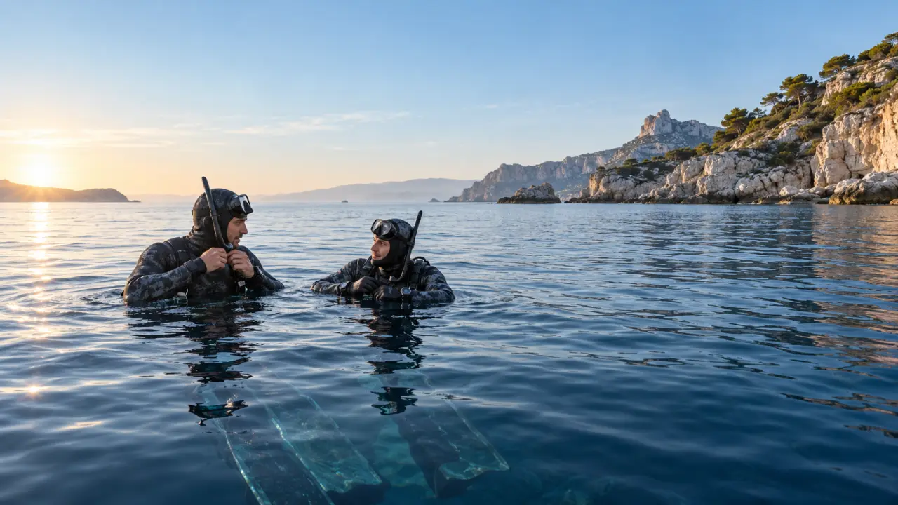 La chasse sous-marine commence par le binôme, la sécurité avant la performance