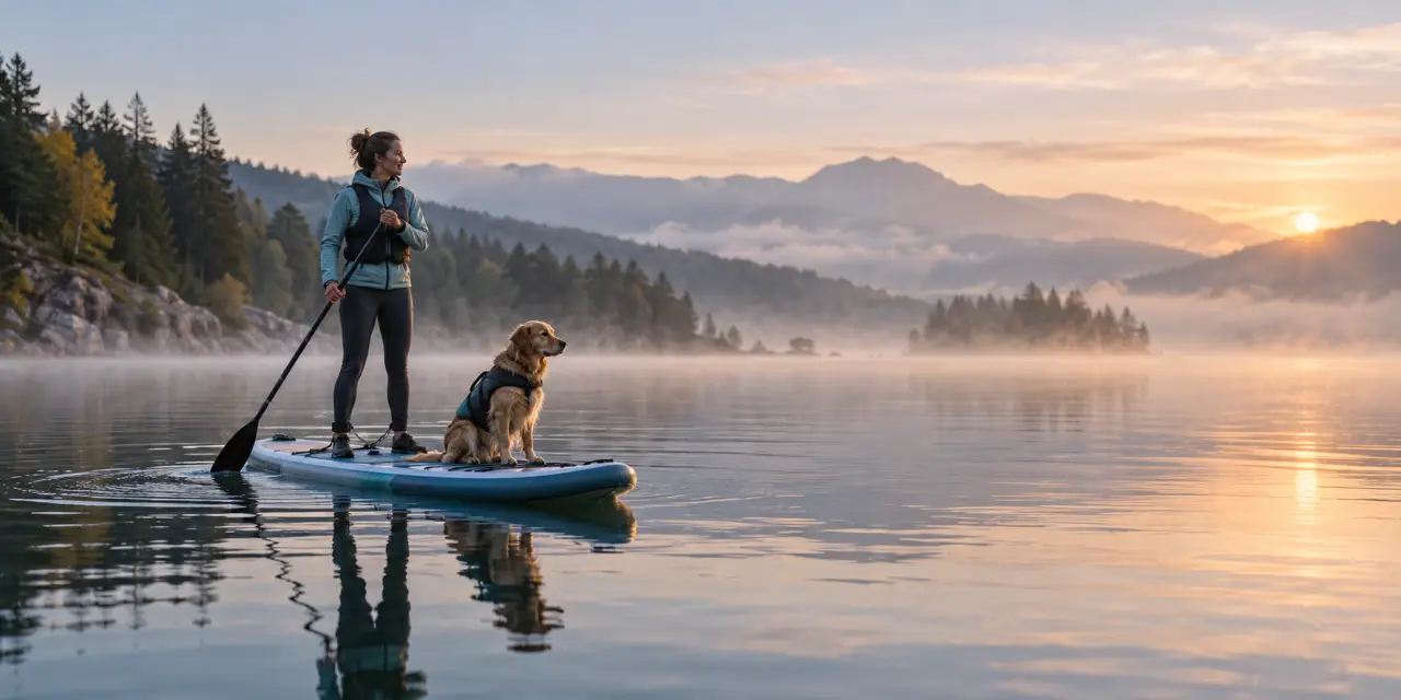 Cani paddle : une planche stable, un chien rassuré et une première sortie sans précipitation
