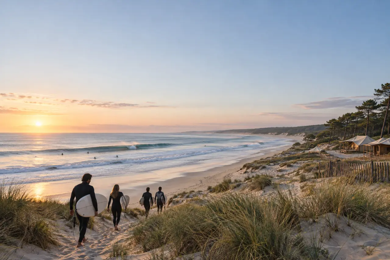 Surf camp en France : 7 nuits, 5 cours et les critères qui changent tout