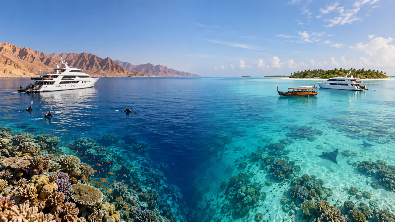 Croisière plongée en mer Rouge ou aux Maldives : quels critères comparer ?