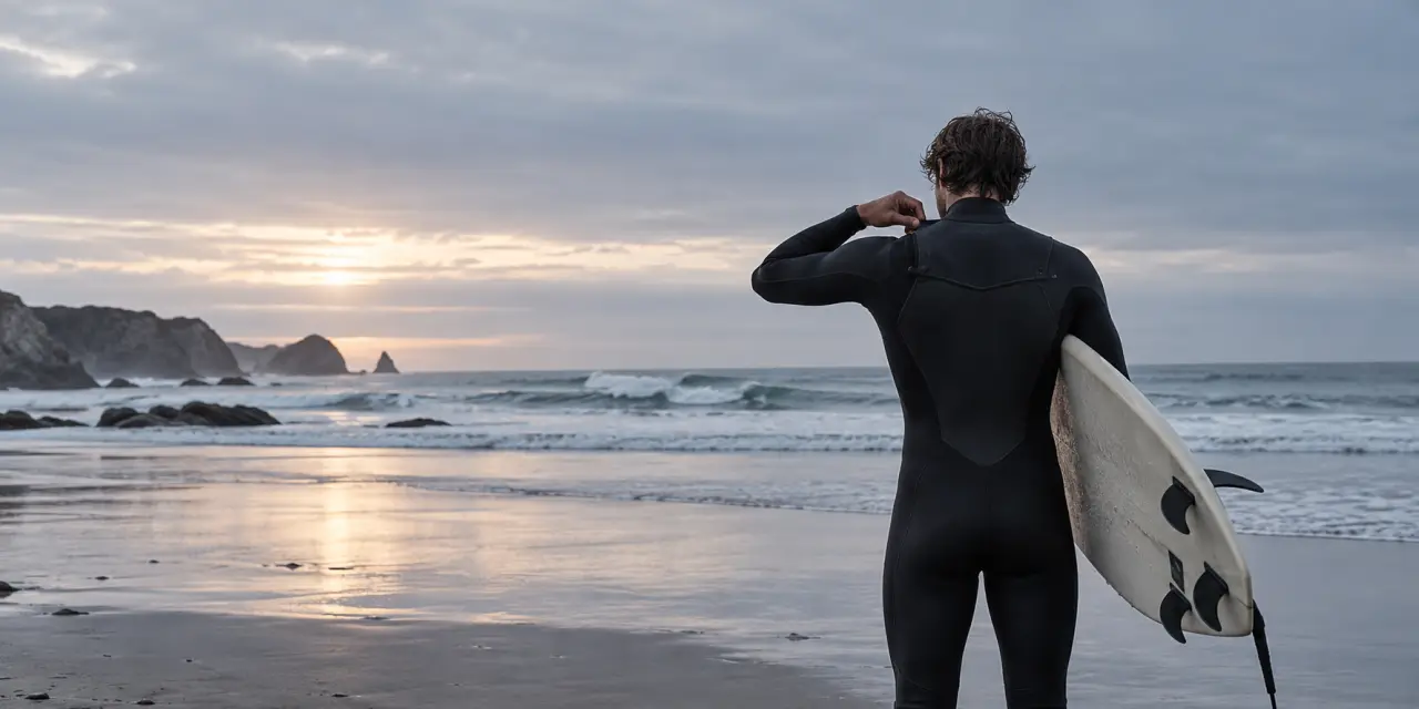 Combinaison de surf : la bonne épaisseur ne suffit pas sans une coupe ajustée