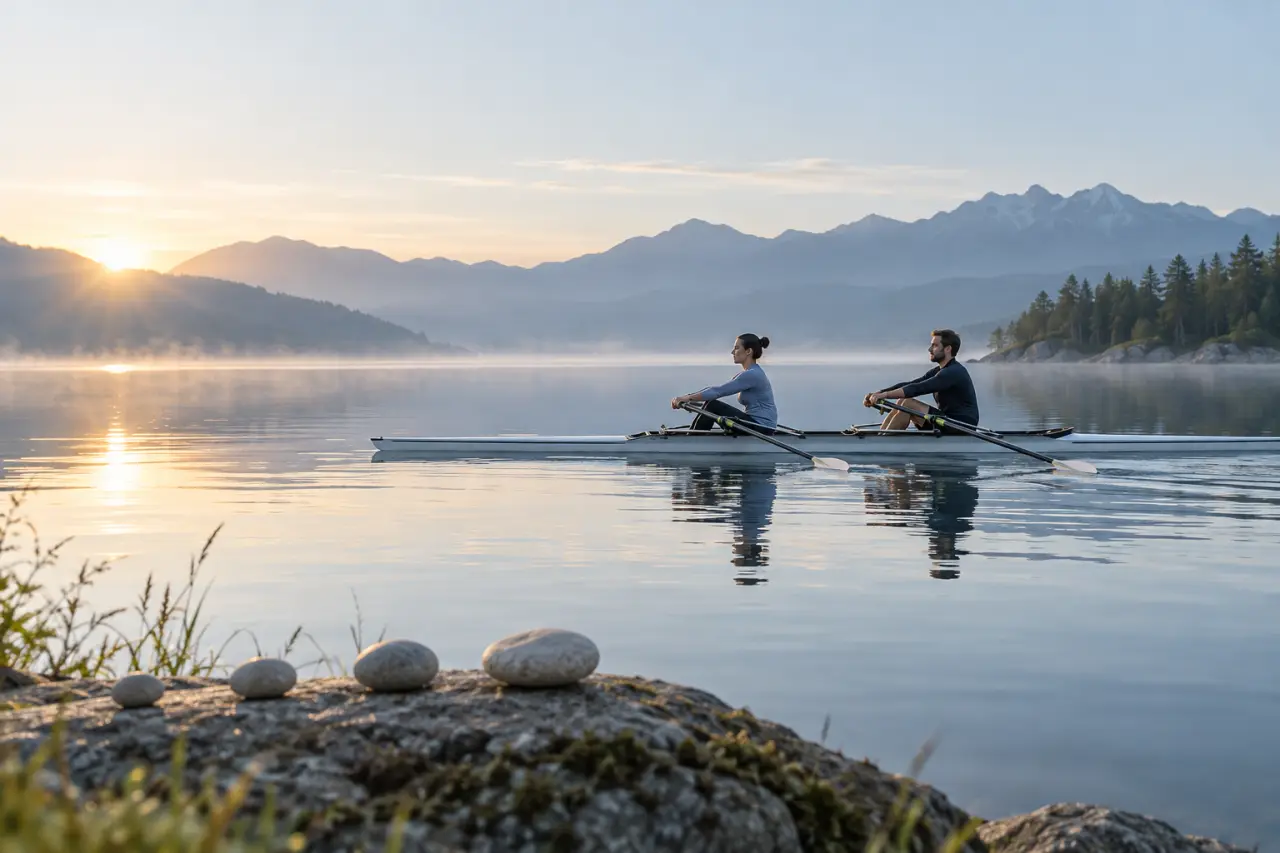 Aviron sport santé : quatre repères pour reprendre confiance sans brusquer les articulations