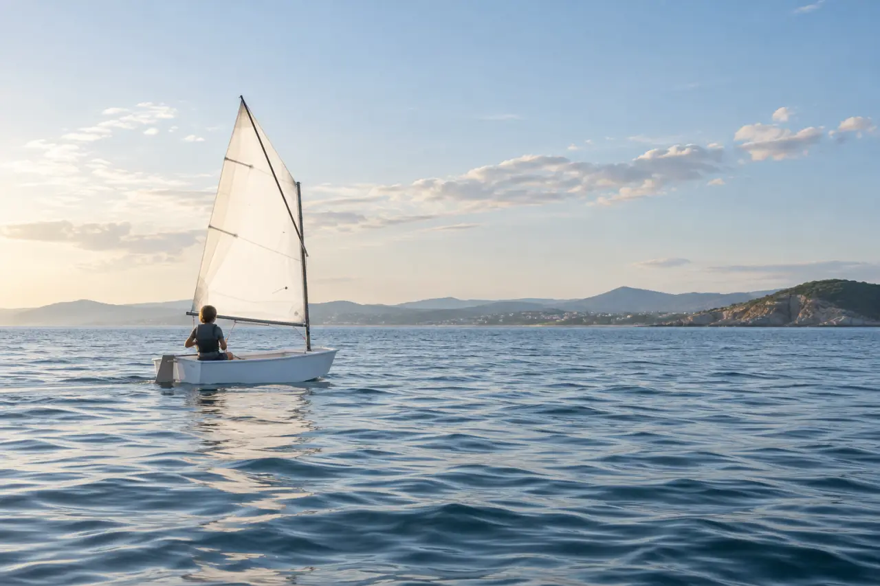 Petit bateau à voile pour débuter : la tolérance compte plus que la vitesse